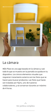app producto realidad aumentada